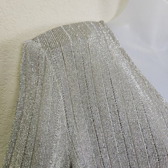 Alex Evening Formal 2 Piece Long Dress Jacket Champagne Wedding Holiday Party 16 - Picture 7 of 12